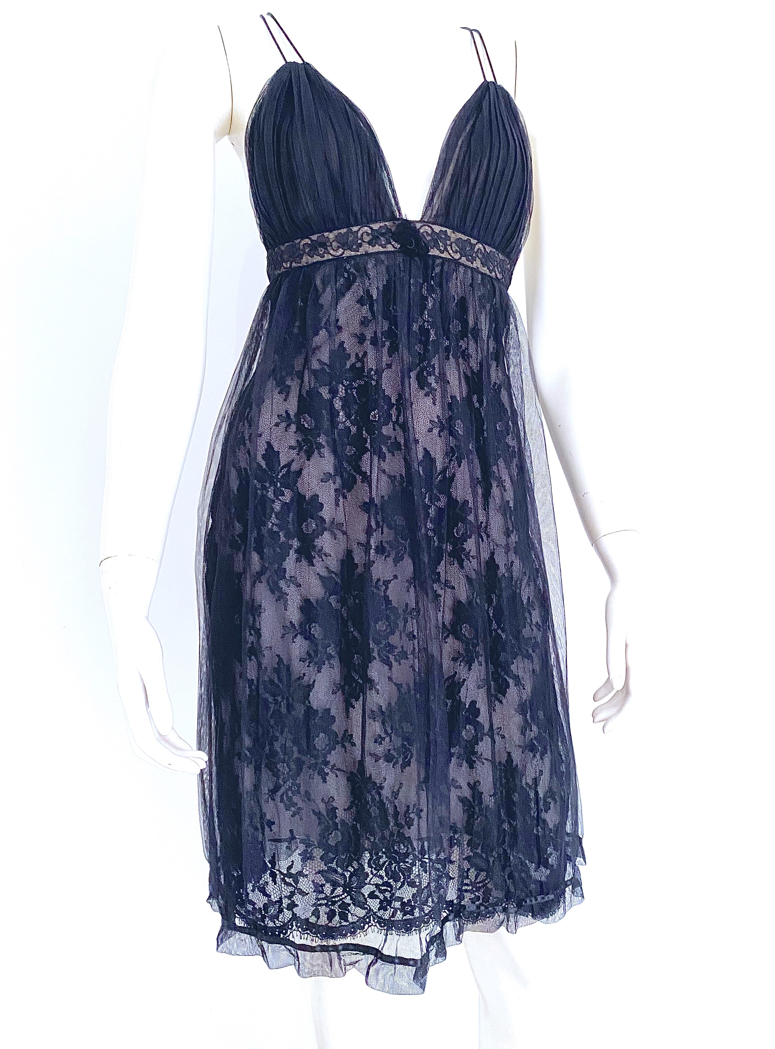 1999 GUY LAROCHE   LACE BABYDOLL